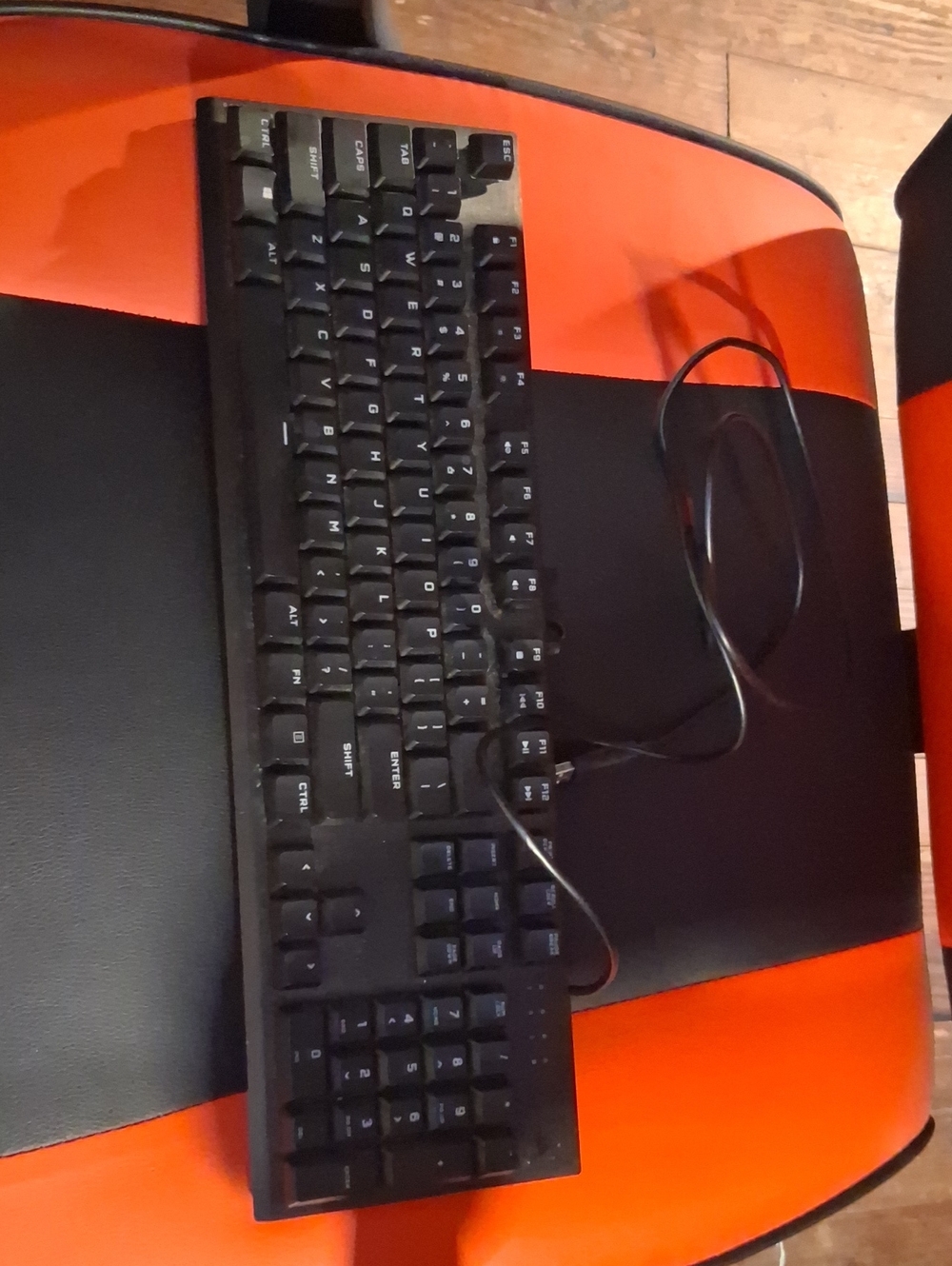 & Other Stories Black Wired Full-Size USB Keyboard
